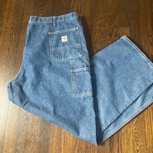 New Carhartt FR Original Fit Jeans 48x32 Blue NFPA 2112 ATPV 20.7 100459 451